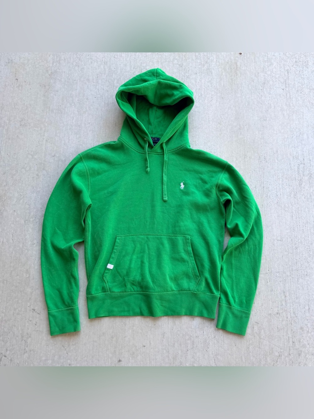 Polo Ralph Lauren Hoodie Men Size Small Green Pullover